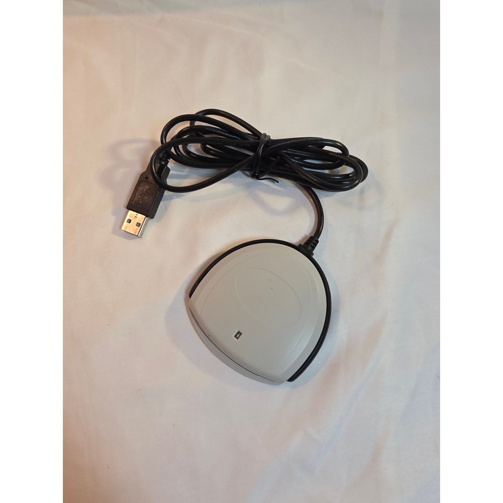 Identiv SCR3310 v2.0 Smart Card Reader USB SmartOS Powered P/N 905331 Grey Black